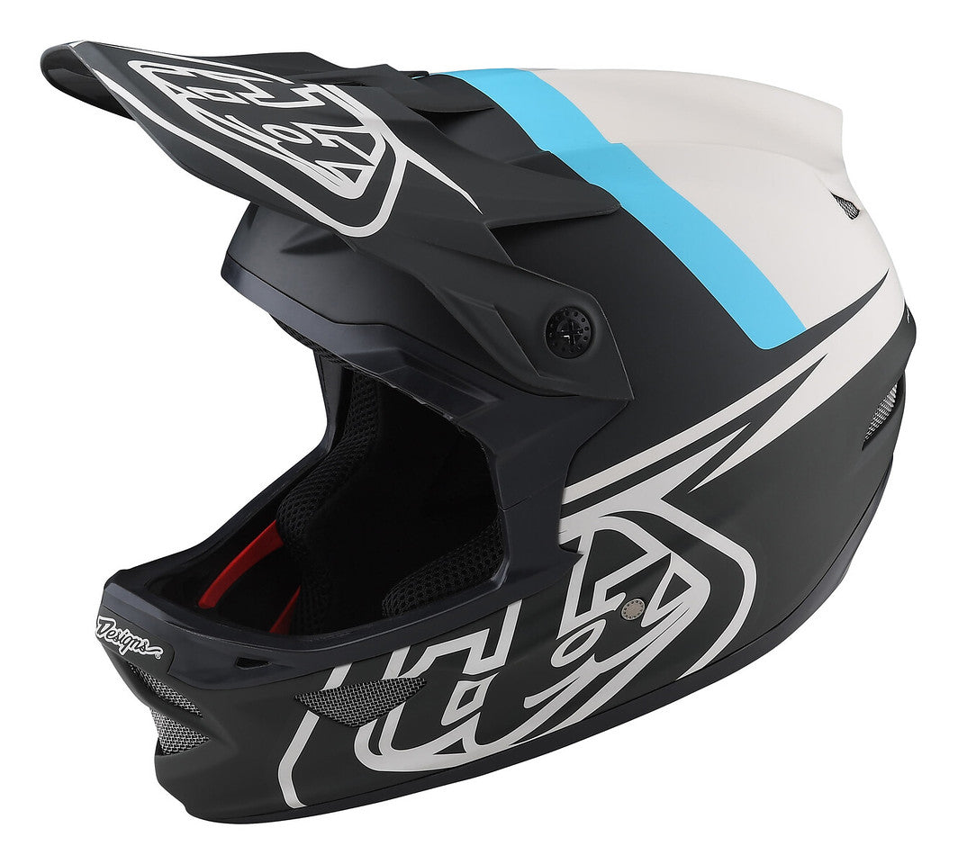 Casco Troy Lee Designs D3 Fiberlite Slant Green